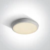 Lubinis šviestuvas 12W LED plafonas, baltas, 3000/4000/5000K, IP54, su 3h avariniu moduliu, 67366E/W/V