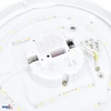 Lubinis šviestuvas Bemko 12W LED plafonas su judesio davikliu PLATO, baltas, 4000K, IP44, 120°