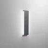 12W LED sieninis fasado šviestuvas RIBBON, antracito sp., 4000K, IP65