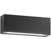 12W LED sieninis fasado šviestuvas AGERA, juodas, CCT, IP54