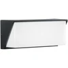 12W LED sieninis fasado šviestuvas LUXON, antracito sp., CCT, IP54