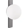 Sieninis šviestuvas 12W LED sieninis fasado šviestuvas MATTY, pilkos/baltos sp., 3000K, IP65, 4353400