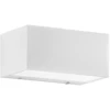 Sieninis šviestuvas 12W LED sieninis fasado šviestuvas TWIN, baltas, CCT, IP54