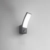 12W LED sieninis fasado šviestuvas su judesio davikliu SAIL, antracito sp., CCT, IP65