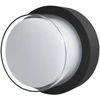 Sieninis šviestuvas 12W LED sieninis fasado šviestuvas ROSTA, juodas, 3000K