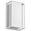 12W LED sieninis lauko šviestuvas QUADRIS, baltas, 3000K, IP54, 90532