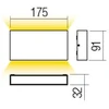 12W LED sieninis lauko šviestuvas KAMAL, tamsiai pilkas, 4000K, IP54, šviečia į viršų ir į apačią, 90385
