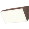 12W LED sieninis lauko šviestuvas TOKYO, tamsiai rudas, 3000K, IP54, 90017
