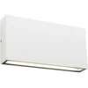 Sieninis šviestuvas 12W LED sieninis lauko šviestuvas KAMAL, baltas, 3000K, IP54, šviečia į viršų ir į apačią, 90381