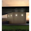 12W LED sieninis lauko šviestuvas TOKYO, rudas, 3000K, IP54, 90021