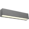 Sieninis šviestuvas 12W LED sieninis lauko šviestuvas OMNIA, tamsiai pilkas, 4000K, IP54, 90397