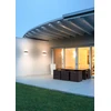Sieninis šviestuvas 13W LED sieninis lauko šviestuvas LAMPRIS, baltas, 3000K, IP65, 90373