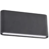 13W LED sieninis lauko šviestuvas POCKET, tamsiai pilkas, 3000K, IP54, 9054