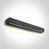 13W sieninis lauko šviestuvas, antracito sp., 3000K, IP65, 67526A3/AN/W