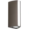 14W LED sieninis fasado šviestuvas RAY, bronzos sp., CCT, IP54