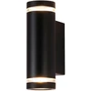 Sieninis šviestuvas 14W LED sieninis fasado šviestuvas FONDO 4K, juodas, 4000K