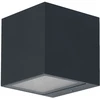 14W LED sieninis lauko šviestuvas SMART+ BRICK, tamsiai pilkas, 3000K, dimeriuojamas, IP44