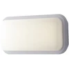 15W LED lubinis fasado šviestuvas SHELLY, baltas, CCT, IP65