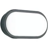 15W LED lubinis fasado šviestuvas SHELLY, antracito sp., CCT, IP65