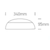 15W LED plafonas, baltas, 3000/4000/6500K, 67218/W/V