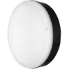 Sieninis šviestuvas Ledvance 15W LED plafonas SURFACE BULKHEAD 300, juodas, 4000K, su sensorium