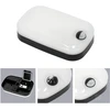 Sieninis šviestuvas 15W LED sieninis fasado šviestuvas BAVANO, juodos/baltos sp., 3000/4000/5700K, su judesio davikliu, IP54