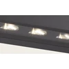 15W LED sieninis fasado šviestuvas, tamsiai pilkas, 3000K, IP54, E518
