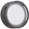 15W LED sieninis fasado šviestuvas NIKAO, tamsiai pilkas, 3000K, IP65, 4321800