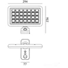 15W LED sieninis lauko šviestuvas su saulės baterija ir judesio davikliu PHOENIX G2, juodas, 3000/4000K, IP65