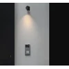 15W LED sieninis lauko šviestuvas AGO Q PLUS, juodas, 3000K, dimeriuojamas