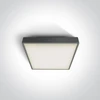 16W LED plafonas, antracito sp., 3000K, 67282N/AN/W