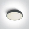 16W LED plafonas, antracito sp., 3000K, 67280N/AN/W