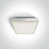 16W LED plafonas, baltas, 3000K, 67282N/W/W