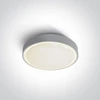 16W LED plafonas, pilkas, 3000K, 67280N/G/W
