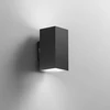 Sieninis šviestuvas 16W LED sieninis fasado šviestuvas POLO, juodas, CCT, IP65