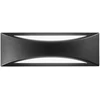 16W LED sieninis fasado šviestuvas WEISS, juodas, CCT, IP65