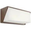 16W LED sieninis lauko šviestuvas SPECTRA, tamsiai rudas, 3000K, IP54, 90239