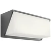 16W LED sieninis lauko šviestuvas SPECTRA, tamsiai pilkas, 3000K, IP54, 90238