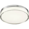 18W LED paviršinis šviestuvas FRISBI, chromo sp., 3000/4000K, IP44, 01-3728