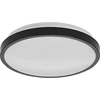 18W LED plafonas, juodas, 3000/4000K, IP44
