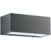 Sieninis šviestuvas 18W LED sieninis fasado šviestuvas TWIN, antracito sp., CCT, IP54