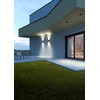 Sieninis šviestuvas 18W LED sieninis lauko šviestuvas HUB, baltas, 3000K, IP54, 90231