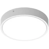 Lubinis šviestuvas 19,5/17 /15/12,5W LED plafonas su 3h avariniu moduliu BULKHEAD ROUND, baltas, 3000/4000K, 120°, IP65