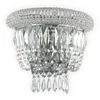 Sieninis šviestuvas Ideal Lux Wall lamp with 2 lights DUBAI, E14, chrome