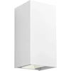 Sieninis šviestuvas 2 x 10W LED sieninis lauko šviestuvas VARY, baltas, 3000K, IP54, 90552
