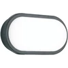 20W LED lubinis fasado šviestuvas SHELLY, antracito sp., CCT, IP65