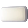 20W LED lubinis fasado šviestuvas su judesio davikliu SHELLY, baltas, 4000K, IP65