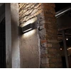 Sieninis šviestuvas 20W LED sieninis fasado šviestuvas DODO 300, antracito sp. (RAL 7021), 3000K, šviečia į abi puses