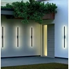 Sieninis šviestuvas 20W LED sieninis fasado šviestuvas REFLEXA, baltas, 3000K, IP54, 90430