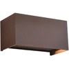 Sieninis šviestuvas 22W LED sieninis fasado šviestuvas KENDO, rūdžių sp., 2700/3000K, dimeriuojamas, IP65, A2032370MDT